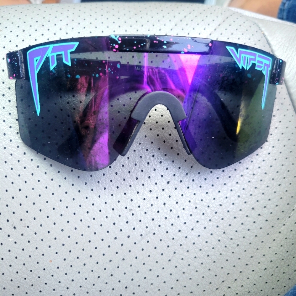 Pit Viper Kids Sunglasses - Purple and Black